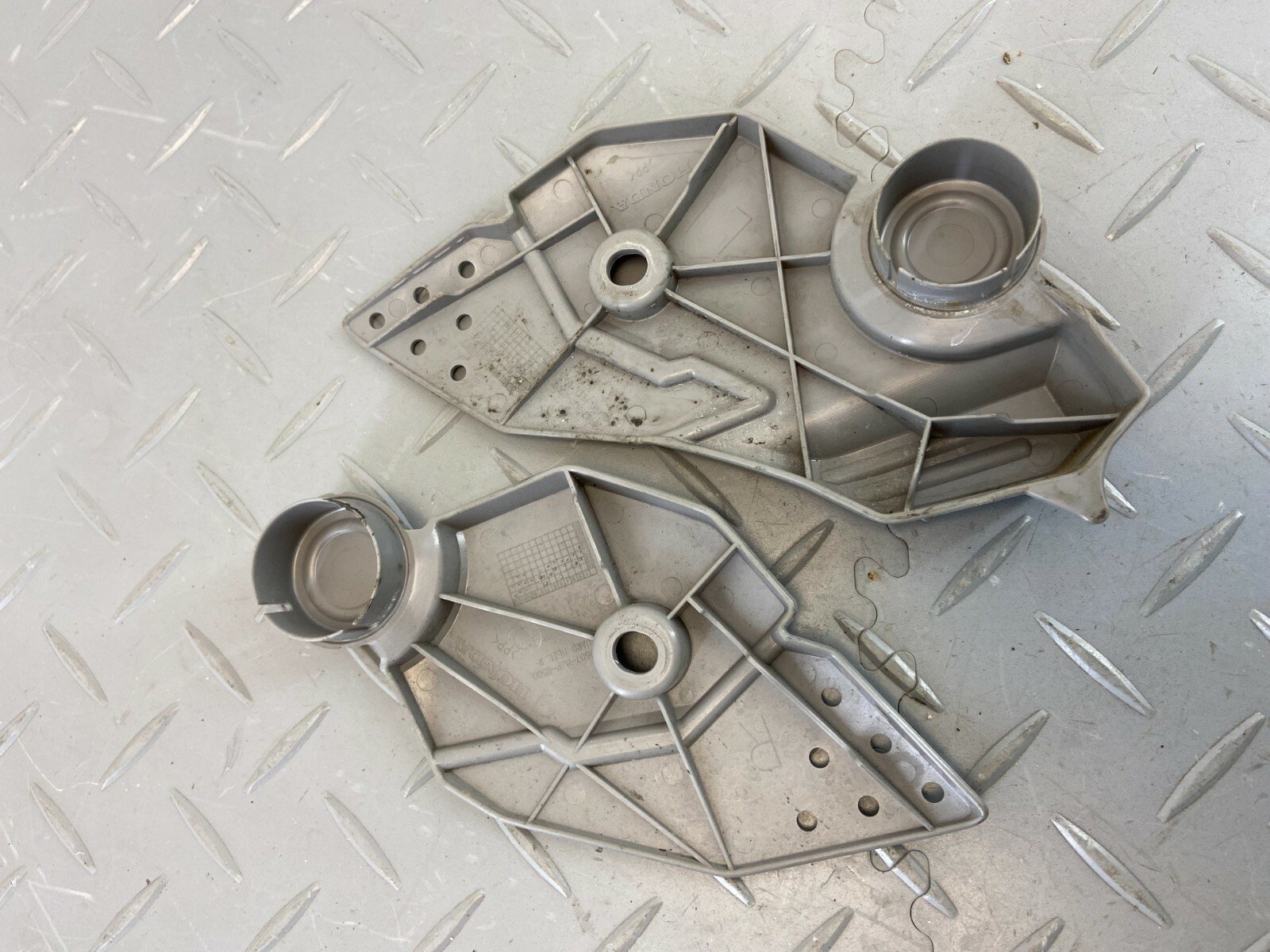 HONDA CRF1000L ADVENTURE 2018 FRONT FRAME FOOT COVERS RIGHT & LEFT - Image 4