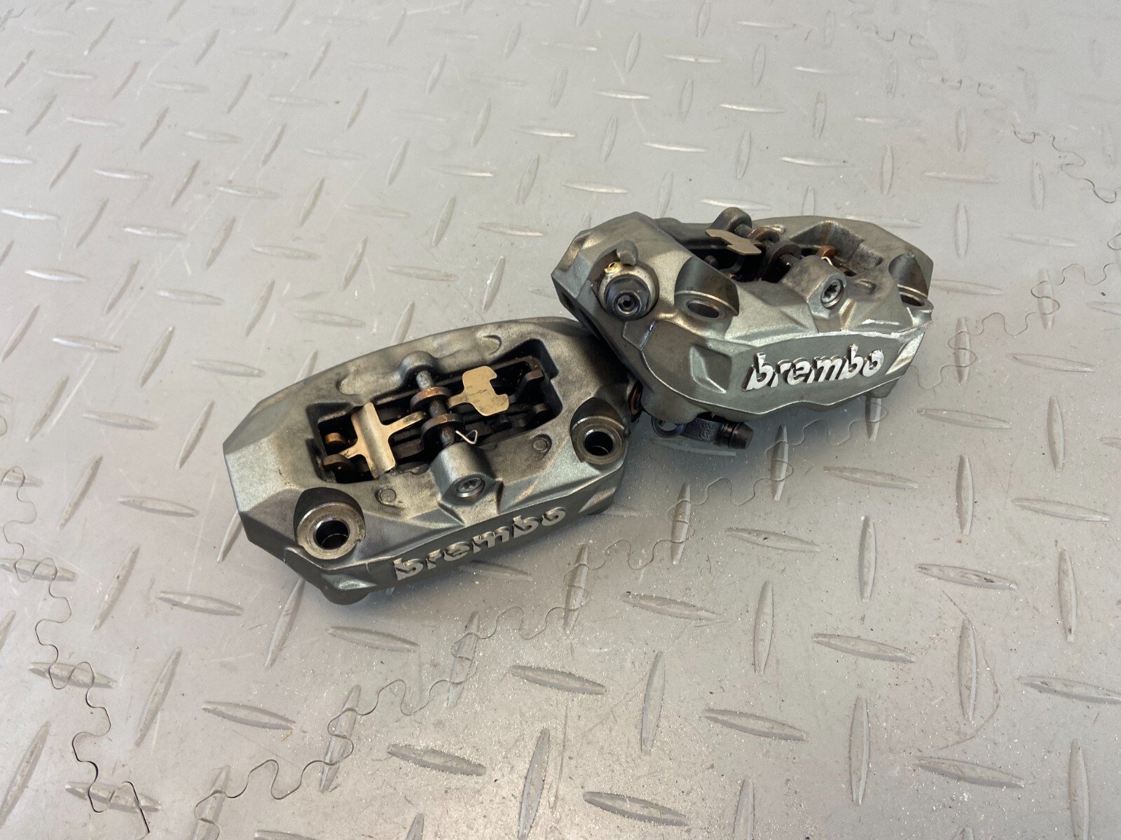 DUCATI MONSTER 1200S M1200S 2014 FRONT BRAKE CALIPERS PAIR RIGHT & LEFT - Image 2