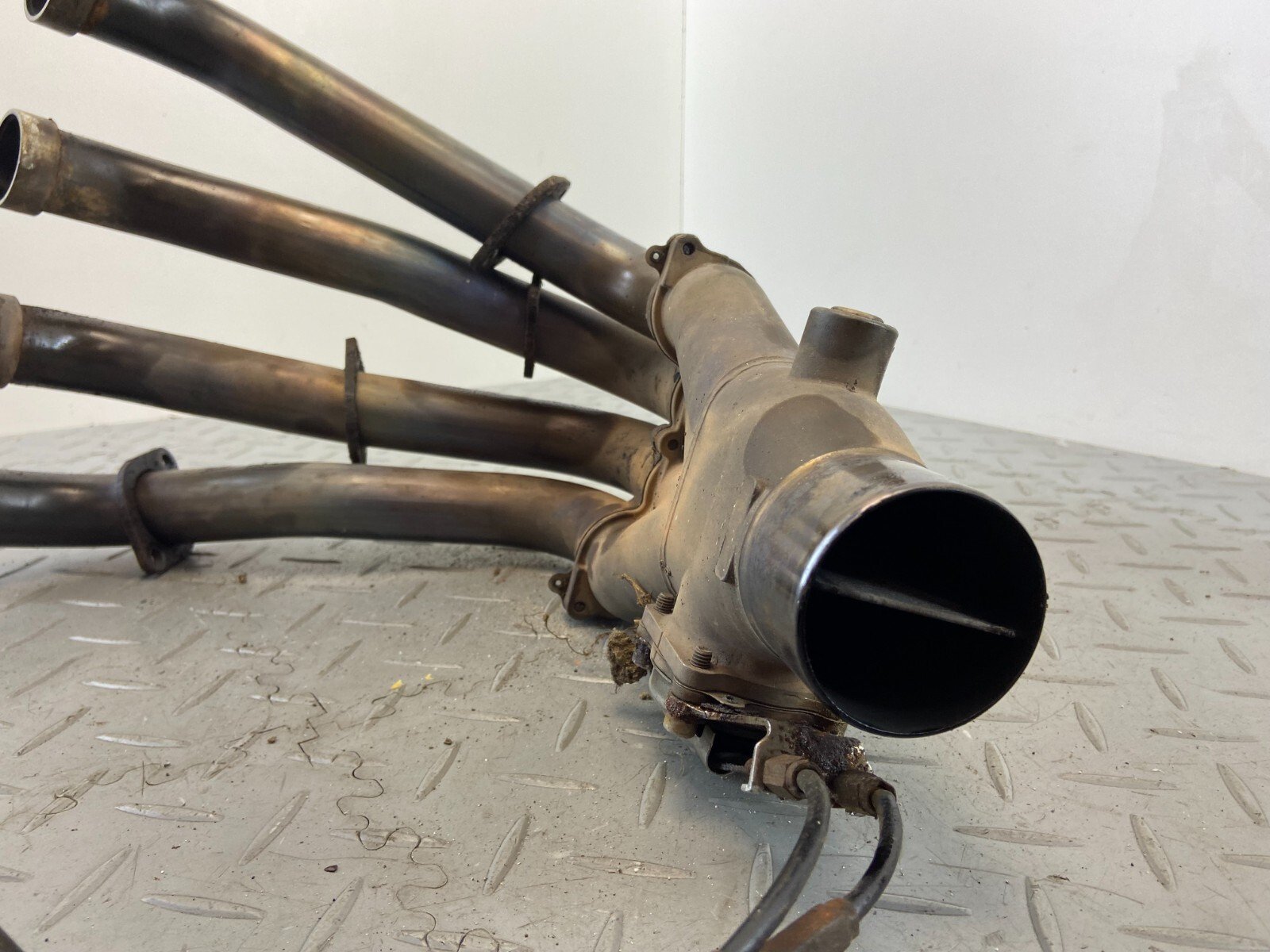 YAMAHA YZF-R1 2008 EXHAUST MANIFOLD HEADERS DOWNPIPE - Image 8