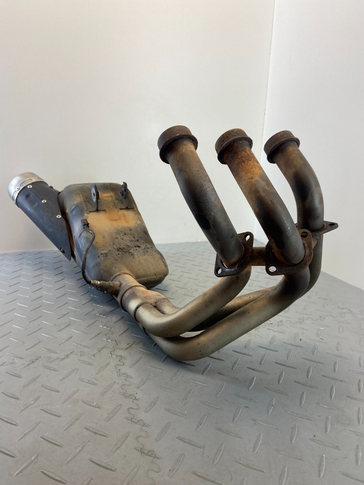 YAMAHA XSR 900 XSR900 2017 EXHAUST DOWNPIPE HEADERS MANIFOLD SYSTEM - Image 4