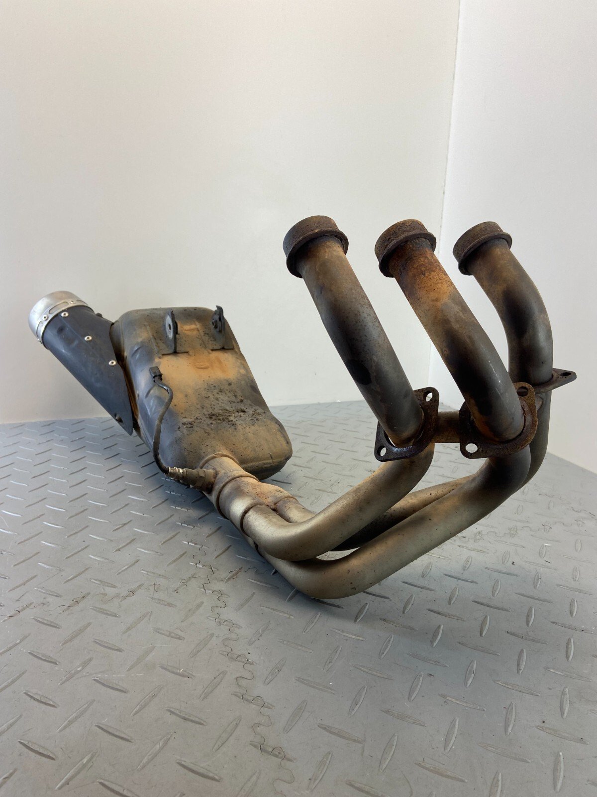 YAMAHA XSR 900 XSR900 2017 EXHAUST DOWNPIPE HEADERS MANIFOLD SYSTEM - Image 5
